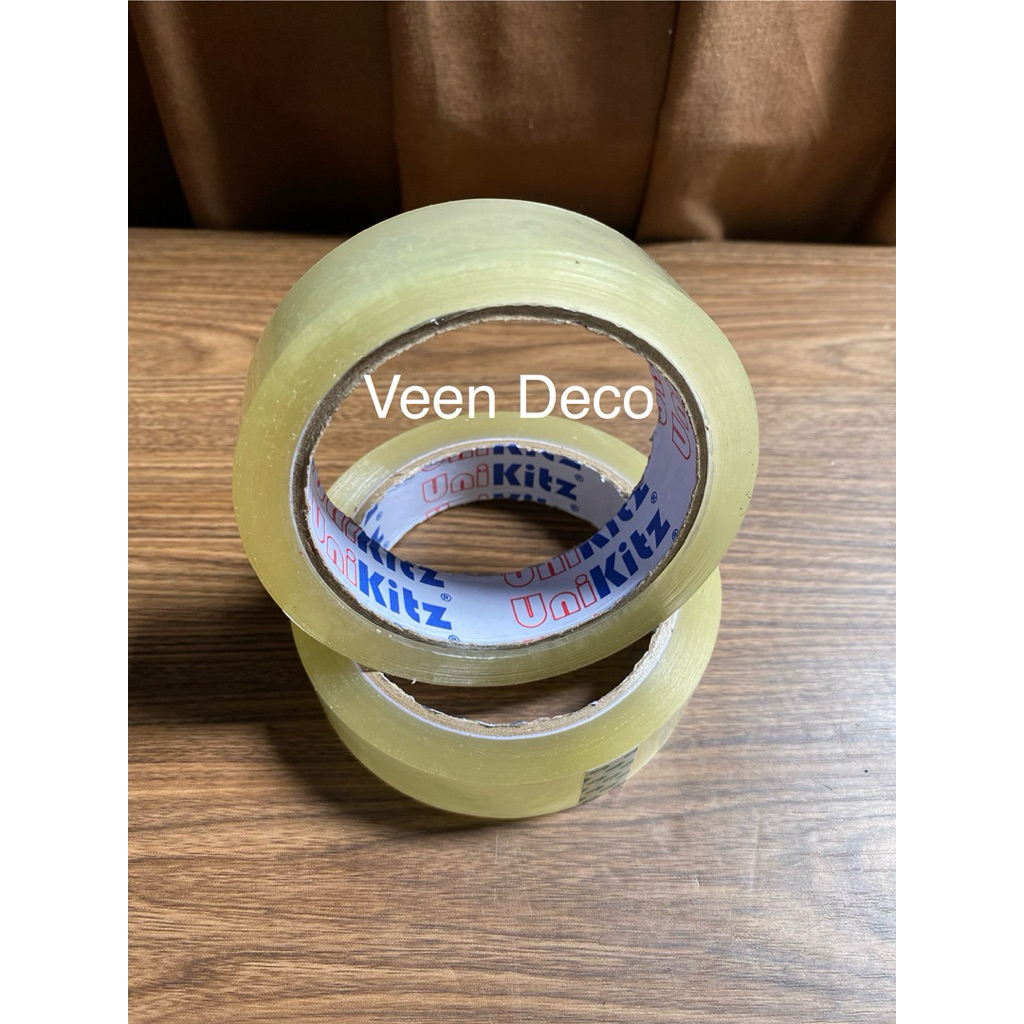 

Selotip/ Isolatip/ Solatip Bening 24 ml x 72 yard (1 Inch) Lakban Kado Sangat Lengket 65 Meter