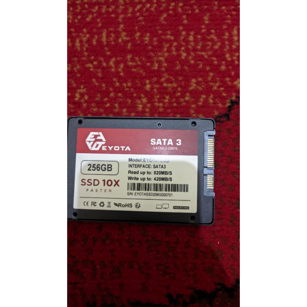 ssd eyota 256gb
