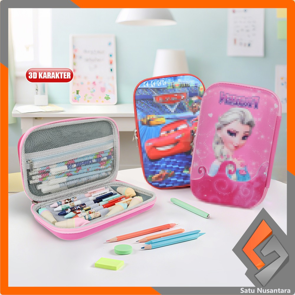 

SN-A82 Kotak Pensil 3D Karakter Kartun Lucu / Tempat Pensil Anak Sekolah / Kotak Pensil Besar Pencil Case Cartoon / Tempat Pinsil Kotak Besar Alat Tulis Import