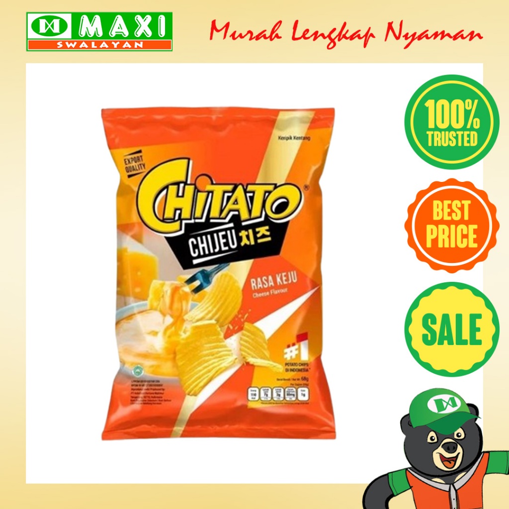 

Chitato rasa Keju 68 gram