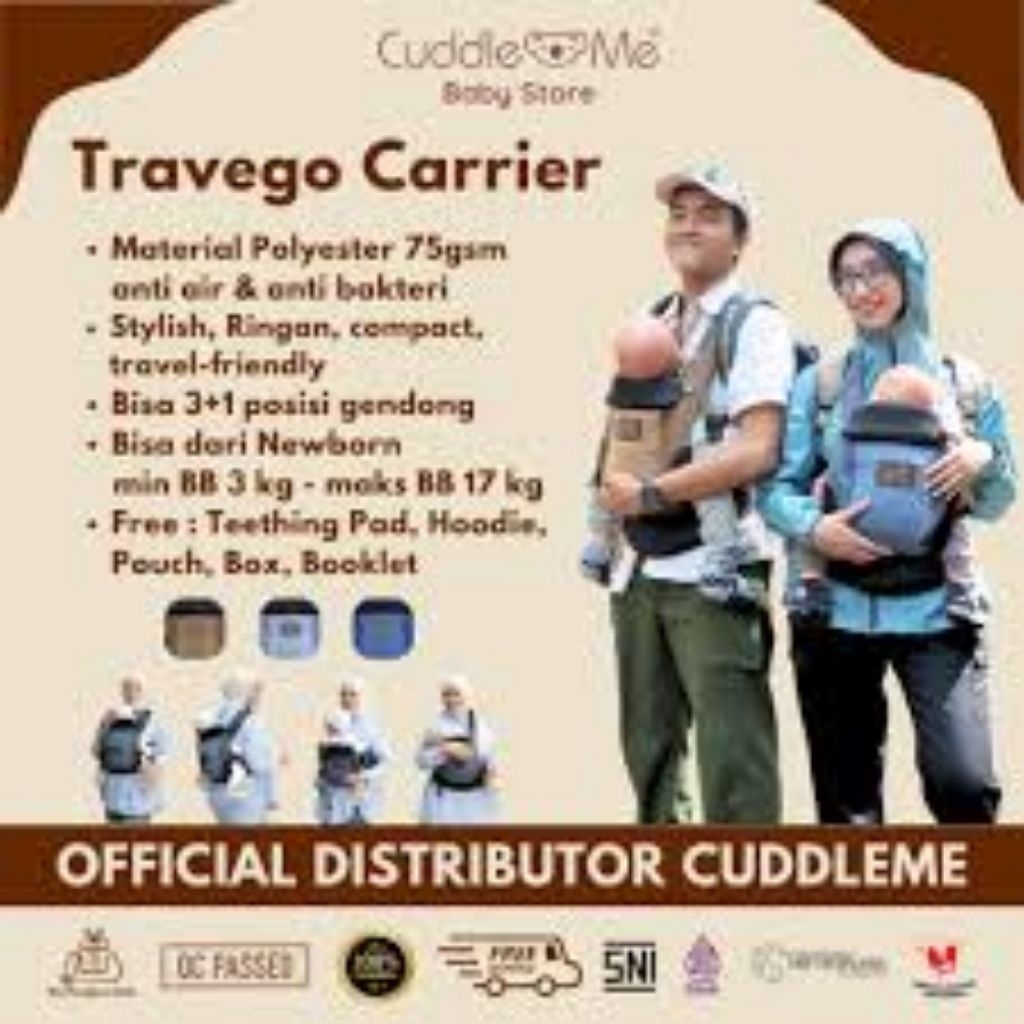 Cuddle Me Travego Carrier ||  Cuddle Me Levana Air Carrier