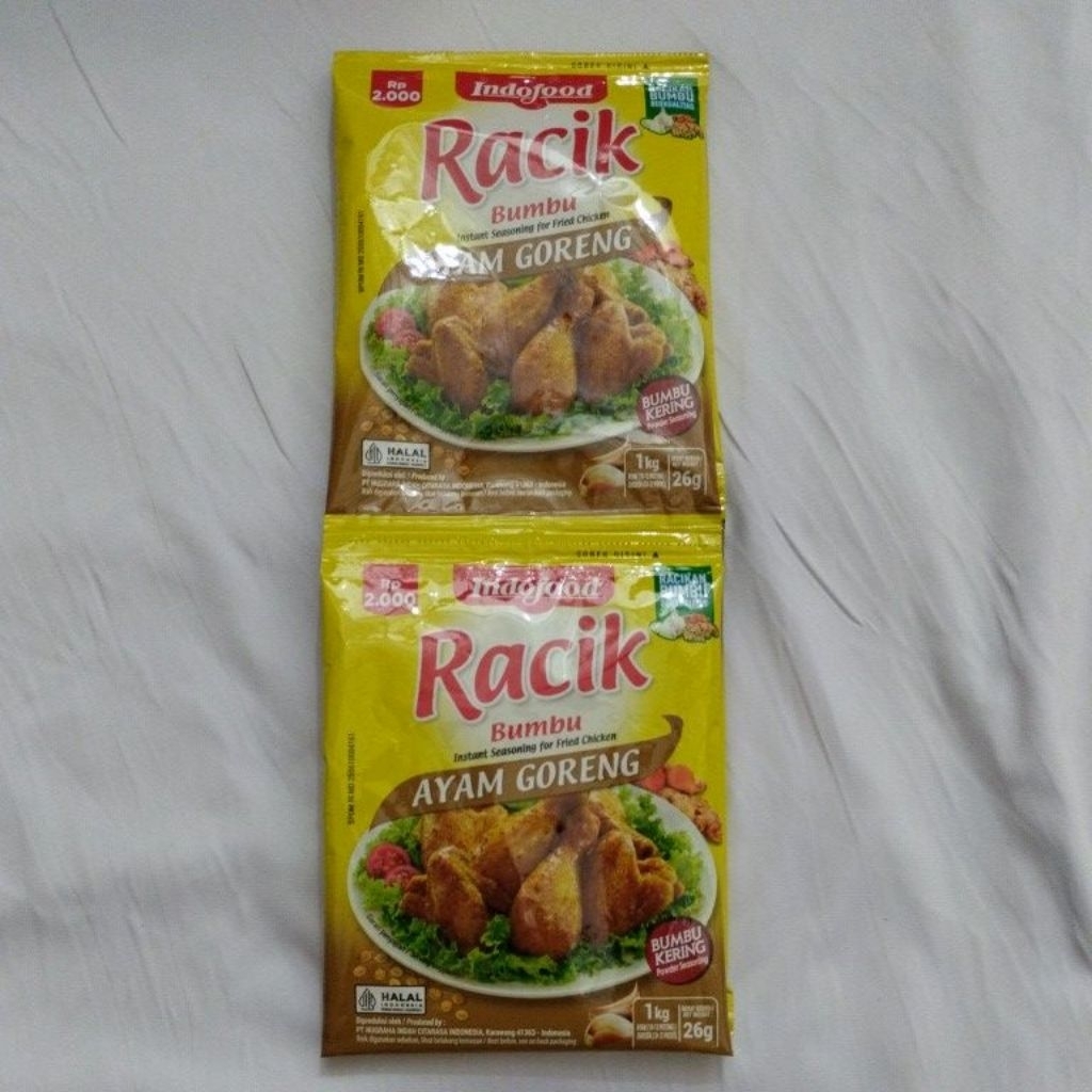 

Racik bumbu ayam goreng Indofood