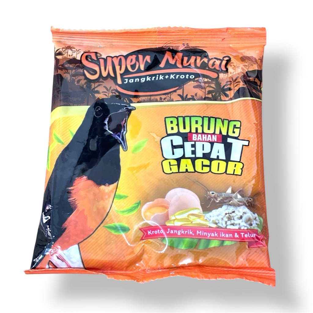 VOER SUPER MURAI PENGGACOR BURUNG KICAU MURAI CUCAK PRENJAK POKSAY WAMBI