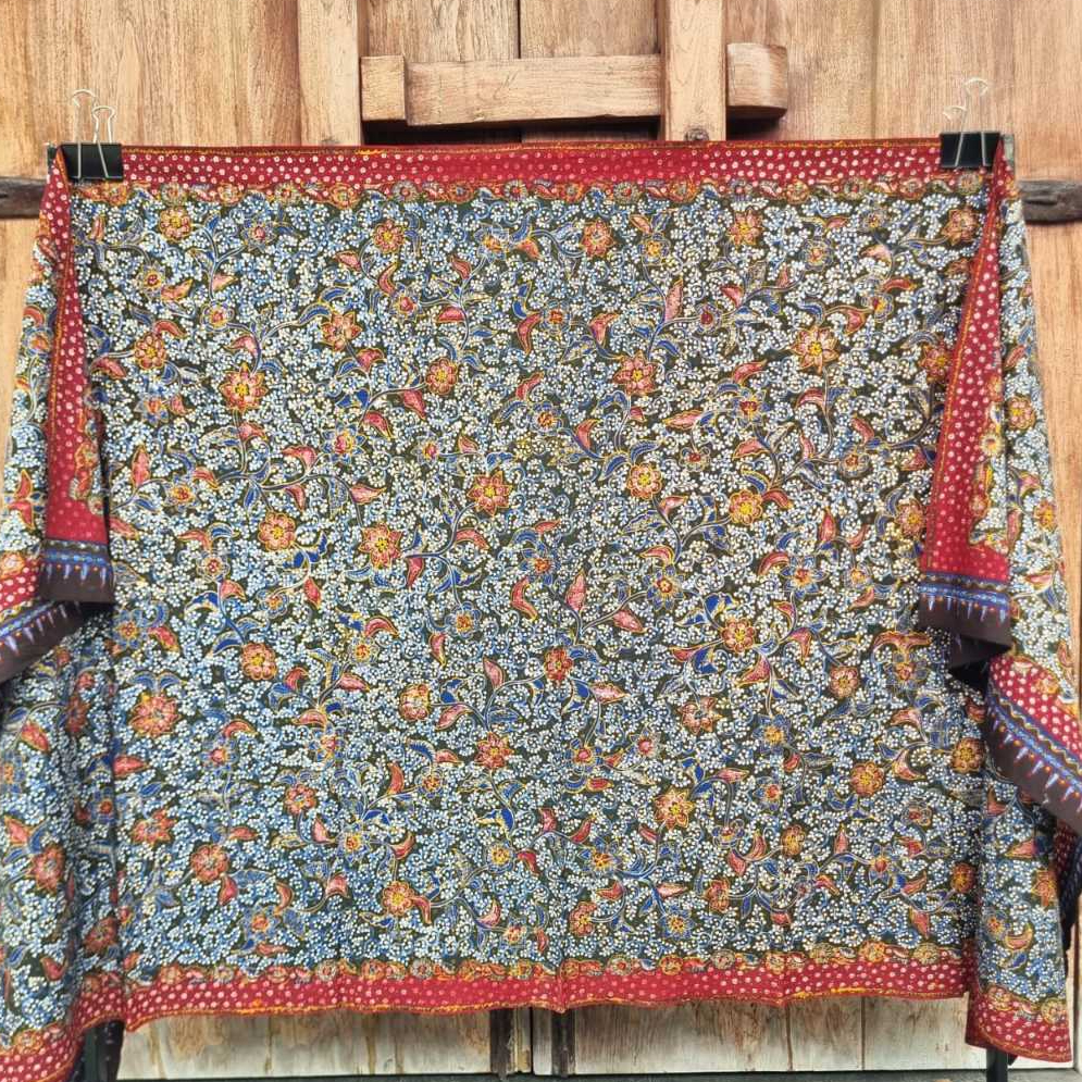 KAIN I BATIK TULIS LASEM, BATIK SERIAN KLASIK, BATIK MOTIF LATOHAN, BATIK 100% FULL TULIS 2502002279