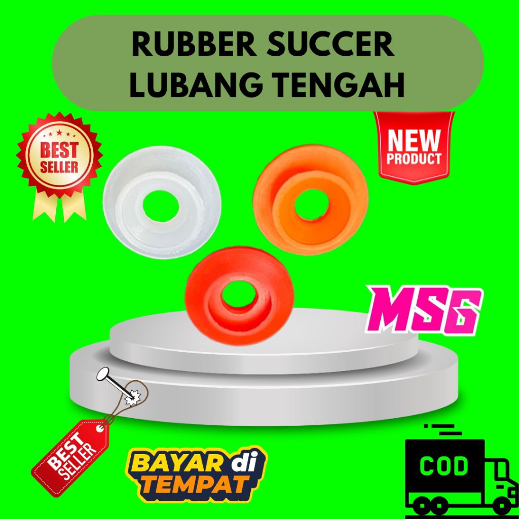 Rubber Sucker Oliver Lubang Tengah 1 Mata