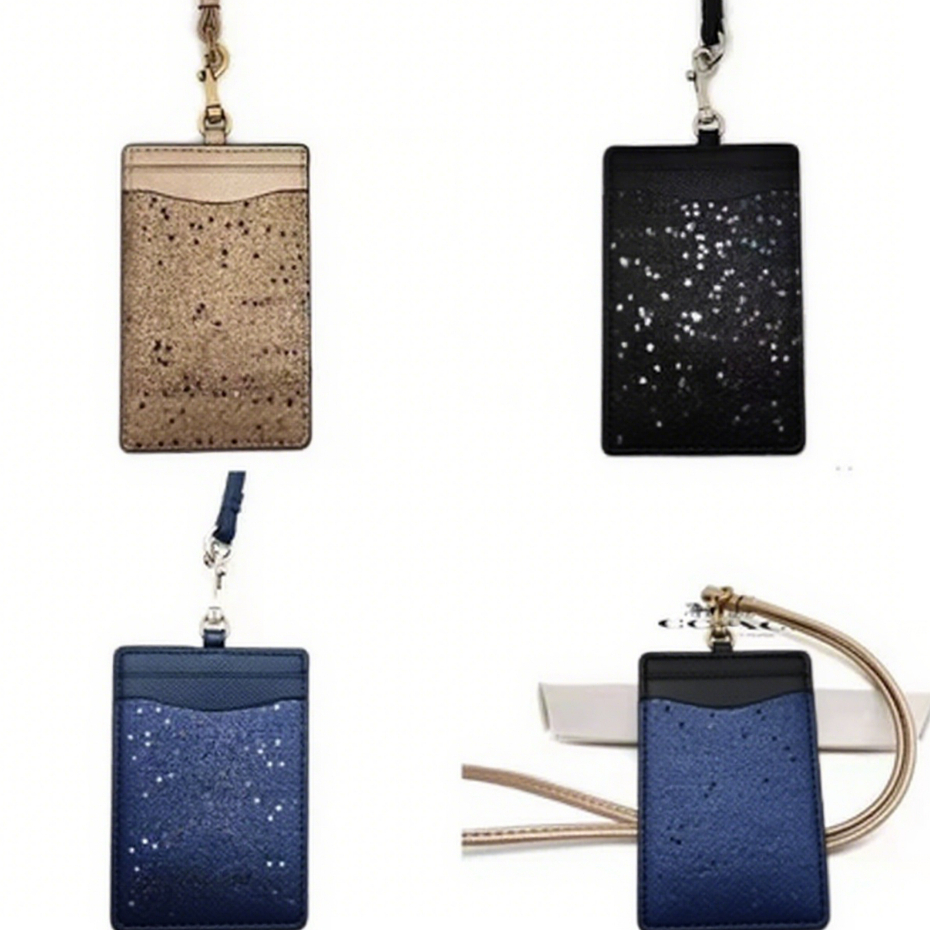 

Christmas Stars Collection ID Lanyard Name Tag 3D Metal LOGO Employee's Card Work Hang Tag