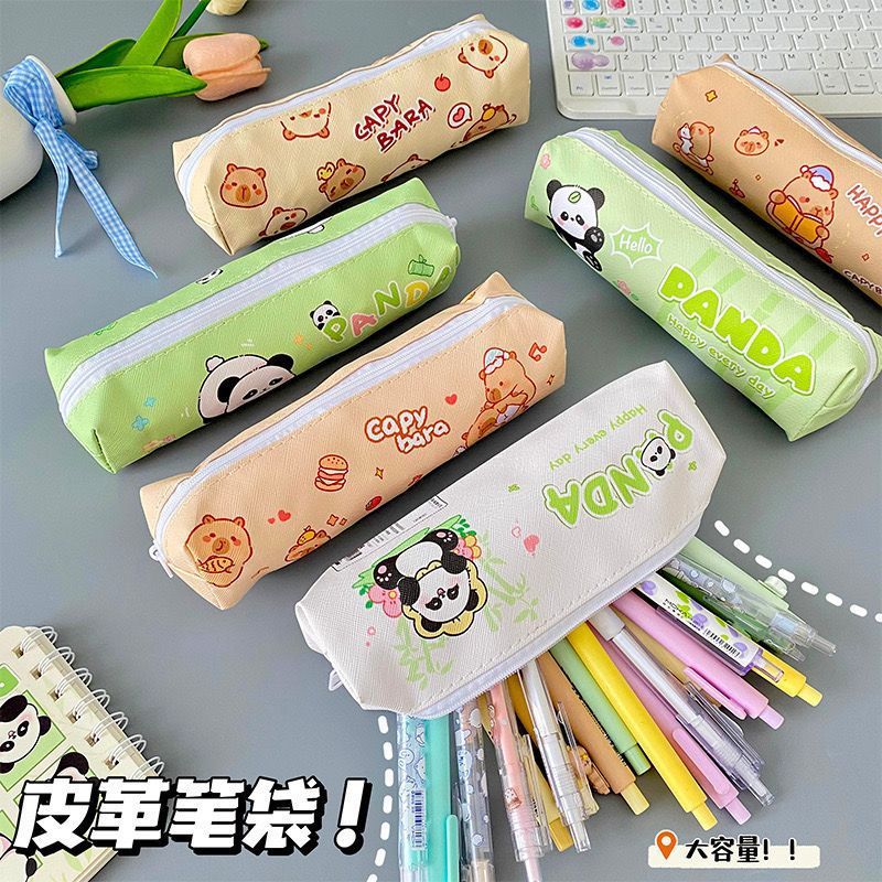 

Tempat Pensil Case Karakter Capybara & Panda Lucu Warna-warni Kapasitas Besar