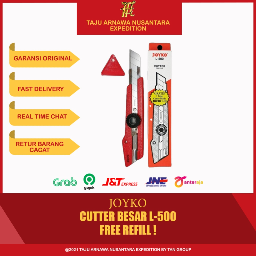 

JOYKO L-500 CUTTER BESAR (FREE REFILL)