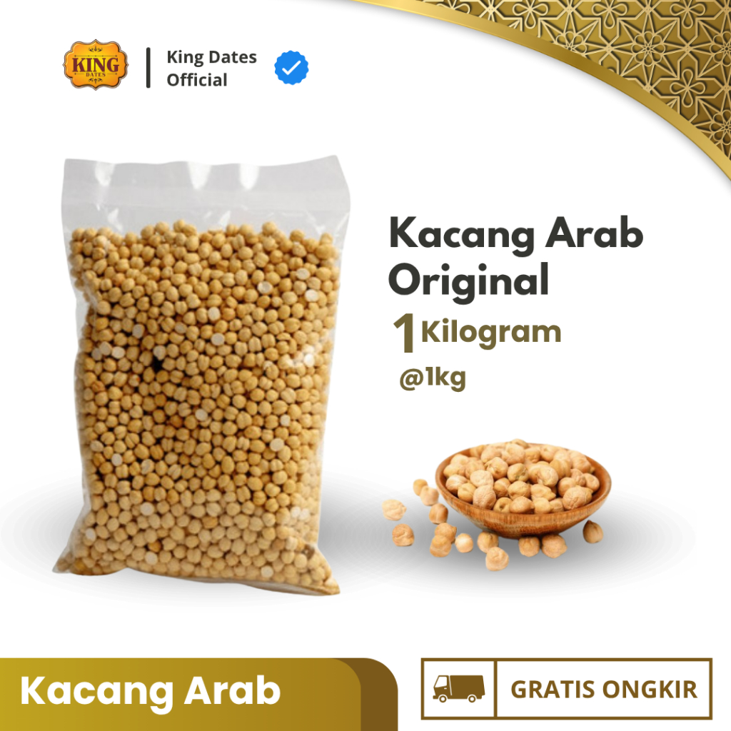 

Kacang Arab original Oleh-Oleh Haji dan Umroh