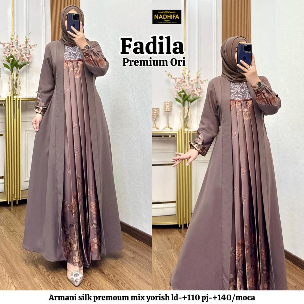 FADILA DRESS ORI by NADHIFA FASHION