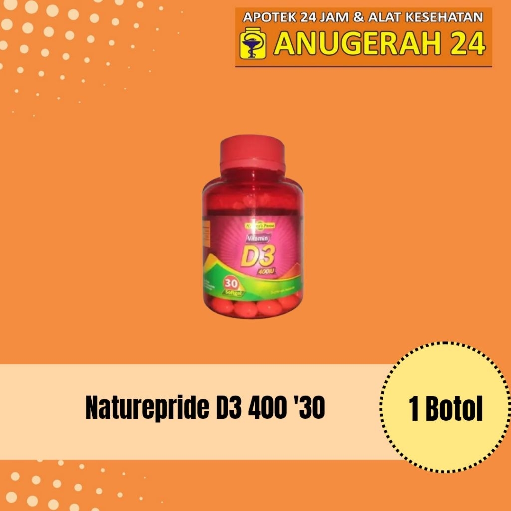 Nature Pride D3 400 iu '30