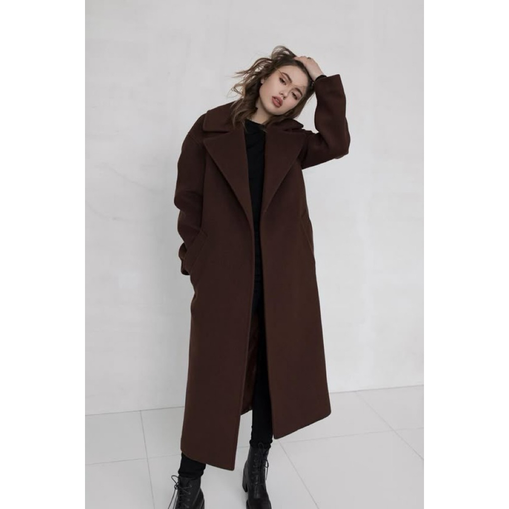 TOP COAT ASKA LABEL HIJABCHIC / ATASAN PUTIH HIJABCHIC / JASTIP SURABAYA HIJABCHIC