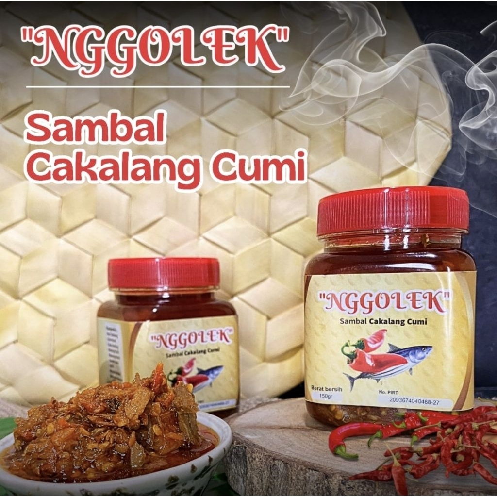 

SAMBAL CAKALANG TOPING CUMI