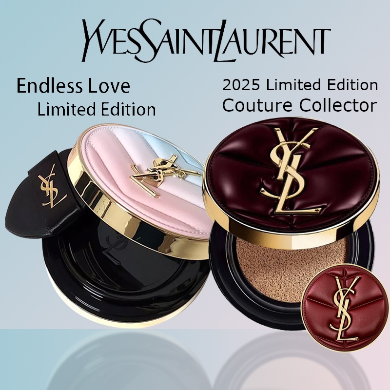 YSL Touche Eclat Glow Pact Cushion Collection: Endless Love Limited Edition / YSL Le Cushion Encre D