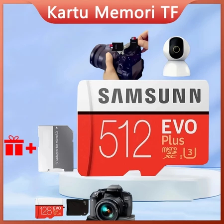 memory Samsung Evo merah mmc internal 128gb mmc