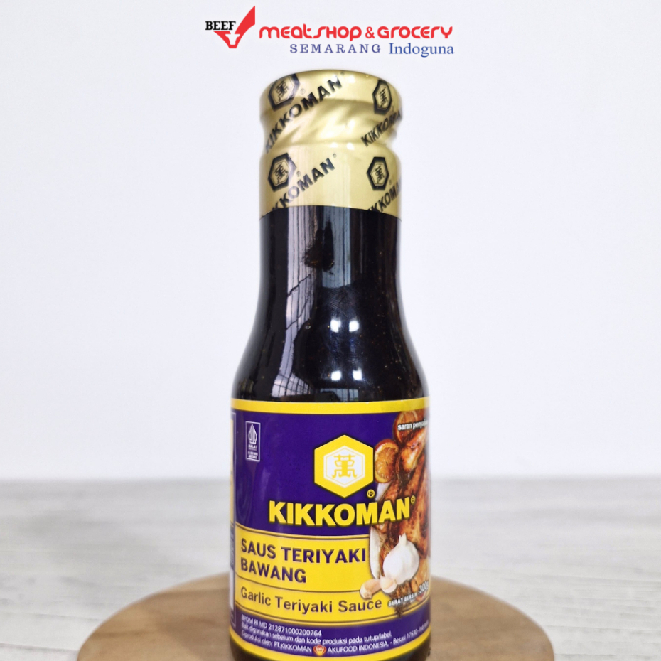 

KIKKOMAN GARLIC TERIYAKI SAUCE 300 GRAM