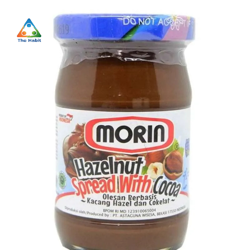

(The Habit) MORIN HAZELNUT SPREAD W/COCOA 300GR JAR