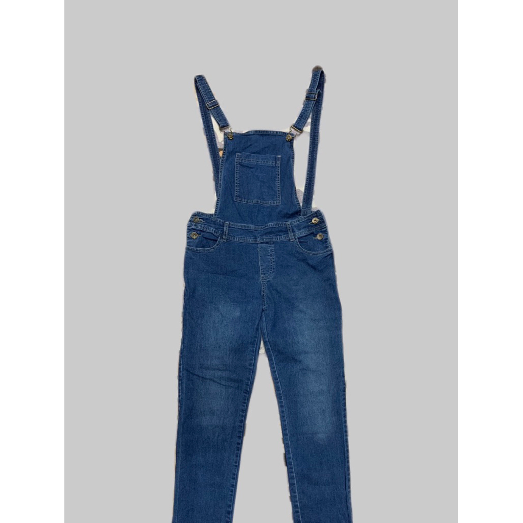 overall jeans / overall denim [preloved]