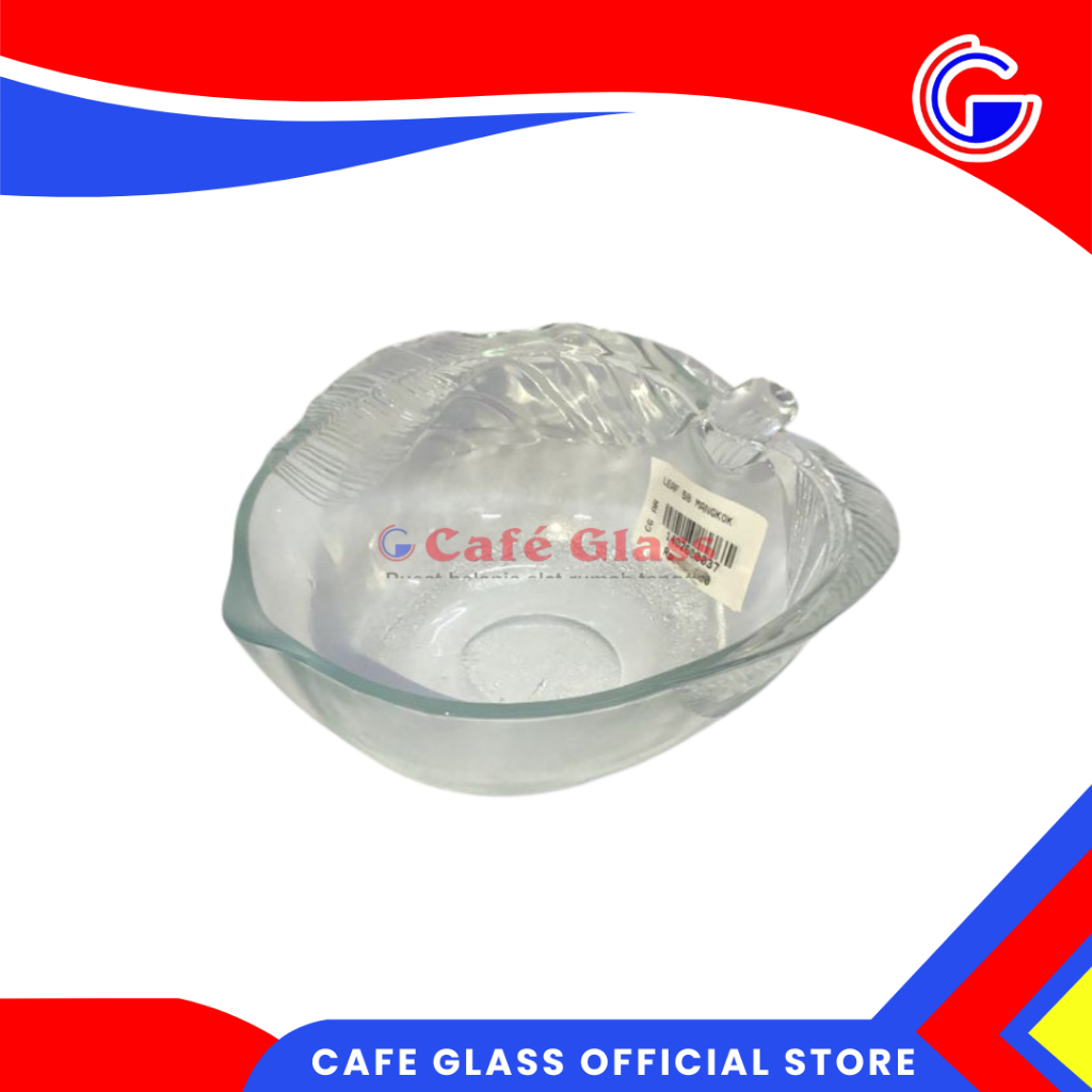 MANGKOK SALAD KACA 10 CM ISI 12 PCS I MANGKOK KACA BENTUK BUAH LUSINAN I MANGKOK KACA KECIL TEBAL I 