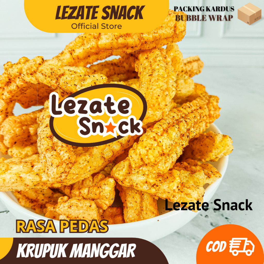 

Kerupuk Akar Kelapa Pedas 500GR Kiloan Murah Enak Gurih / Krupuk Manggar Redas Cabe Jaat / Kerupuk Seblak Kecipir Reggae Lezate Snack WAP SHOP