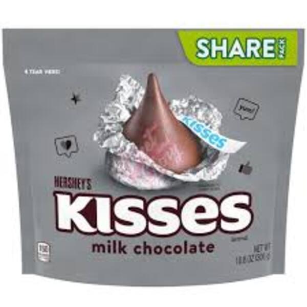 

HERSHEY'S KISSES MILK CHOCOLATE 306gr