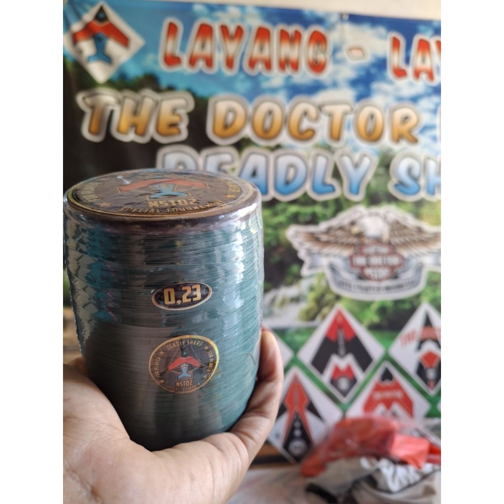 Gelasan NSTD2 Original Spek 6.000 Yard warna hijau