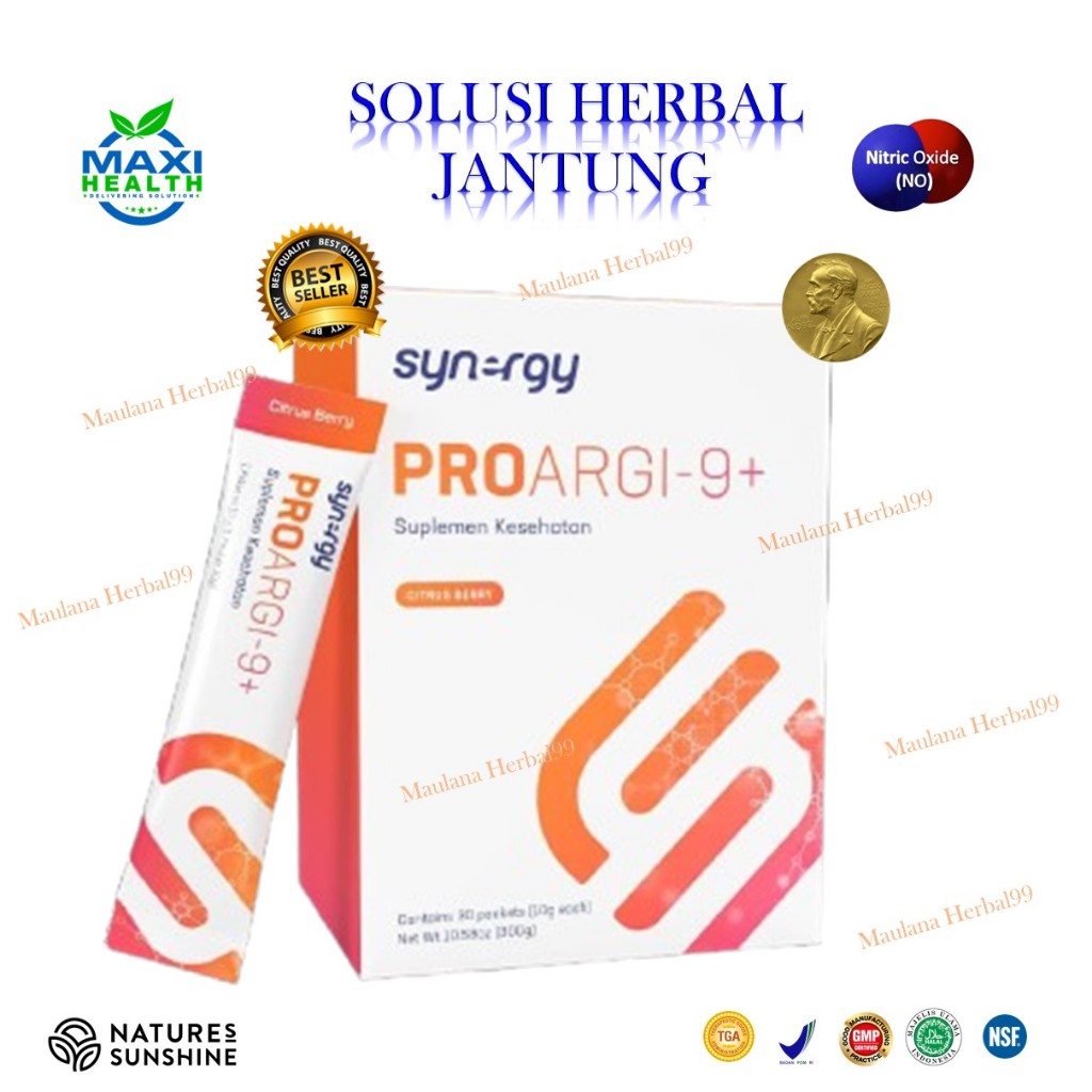 Proargi 9 Plus Synergy Suplemen Kesehatan Jantung 100% Original Import USA