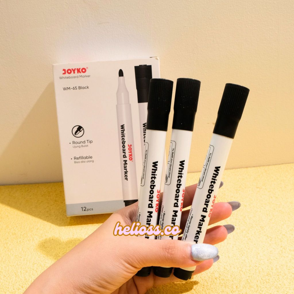 

SPIDOL WHITE BOARD JOYKO WH-65 BLACK COLOR SPIDOL NONPERMANENT SPIDOL WHITEBOARD JOYKO HELIOSS.CO