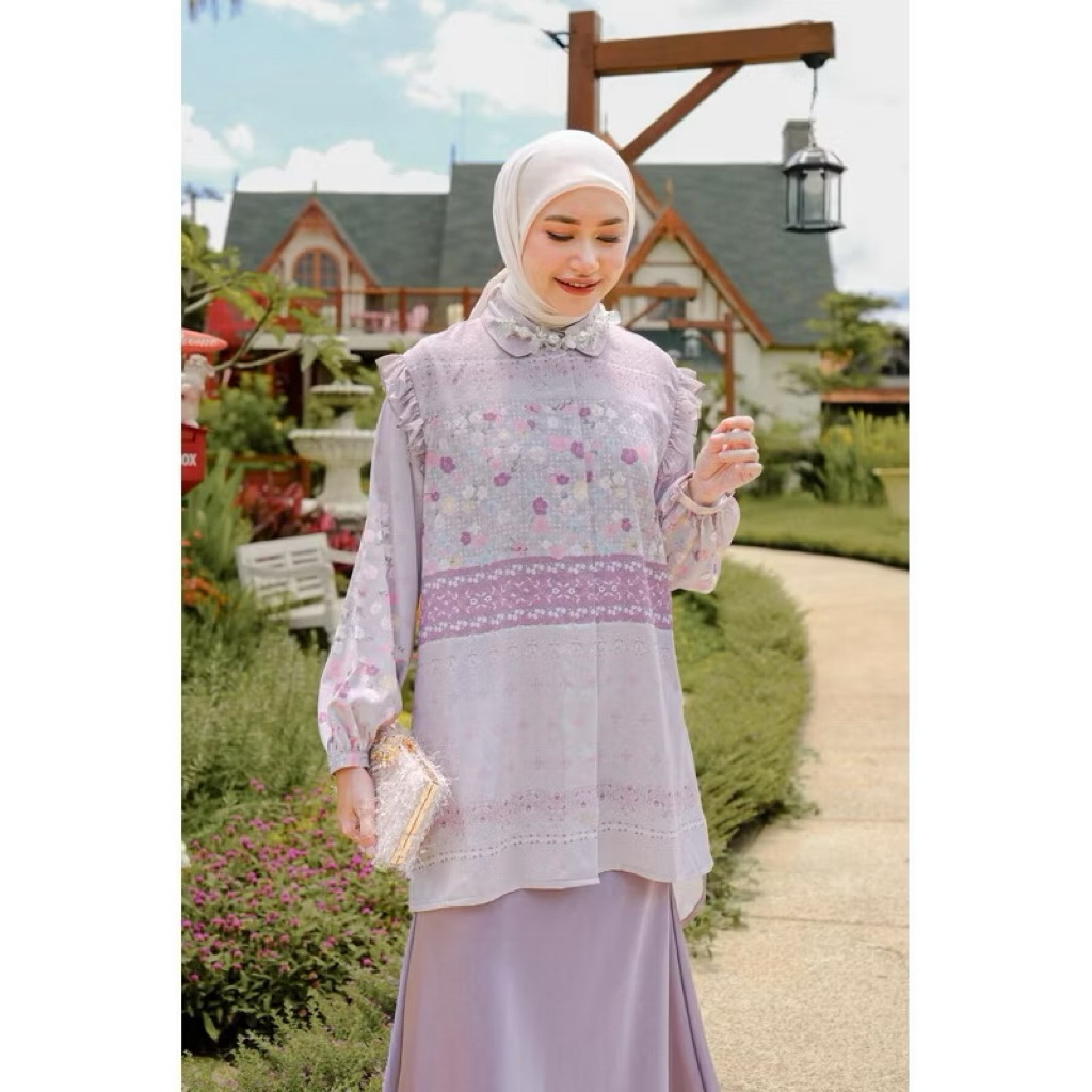 SHAKILA TUNIC BY KIENKA ORIGINAL BAJU TUNIK KIENKA