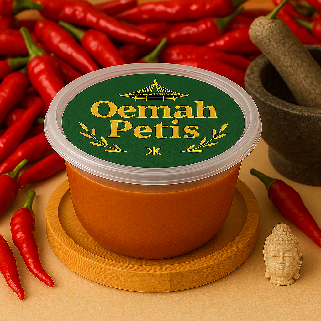 

Oemah Petis - Sambal petis merah ikan tongkol siap saji
