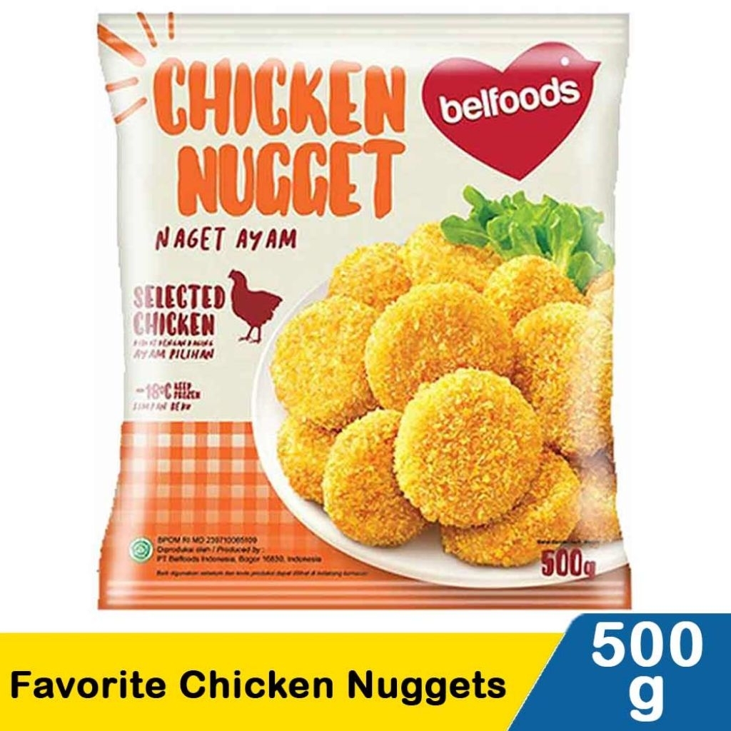 

BELFOOD CHICKEN NUGGET FAVORIT 500g