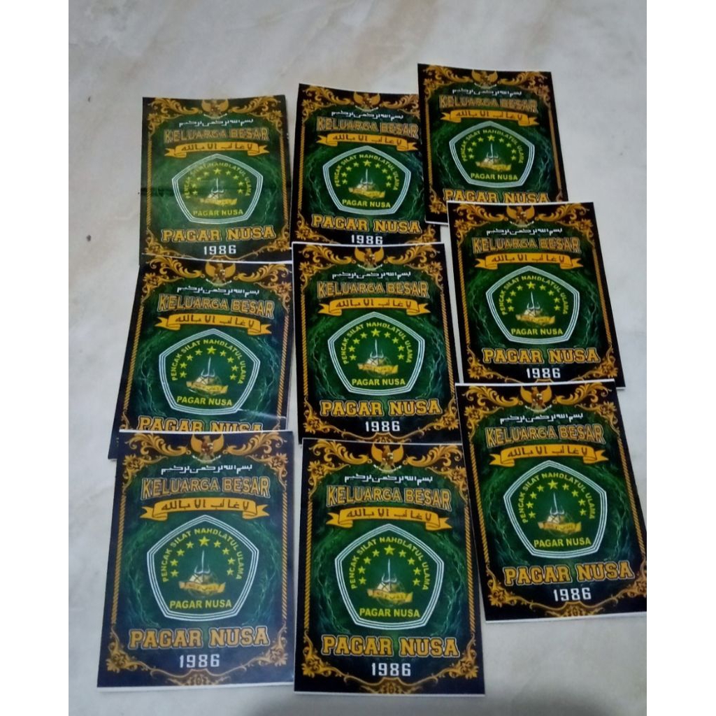 

Stiker Pagar Nusa