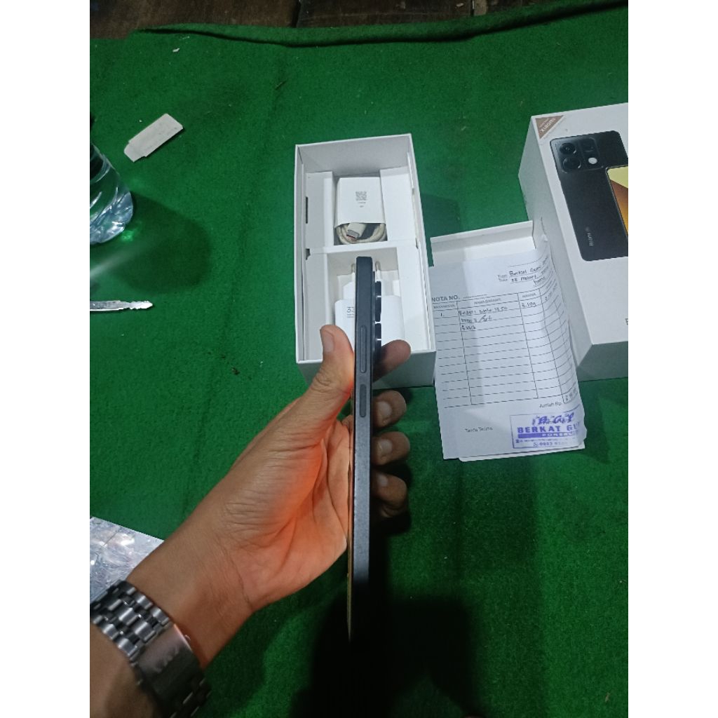 Xiaomi redmi note 13 5G ya like new(bekas rasa baru)ram 16gb(8+8) Rom 256gb fullset se ori udah fast