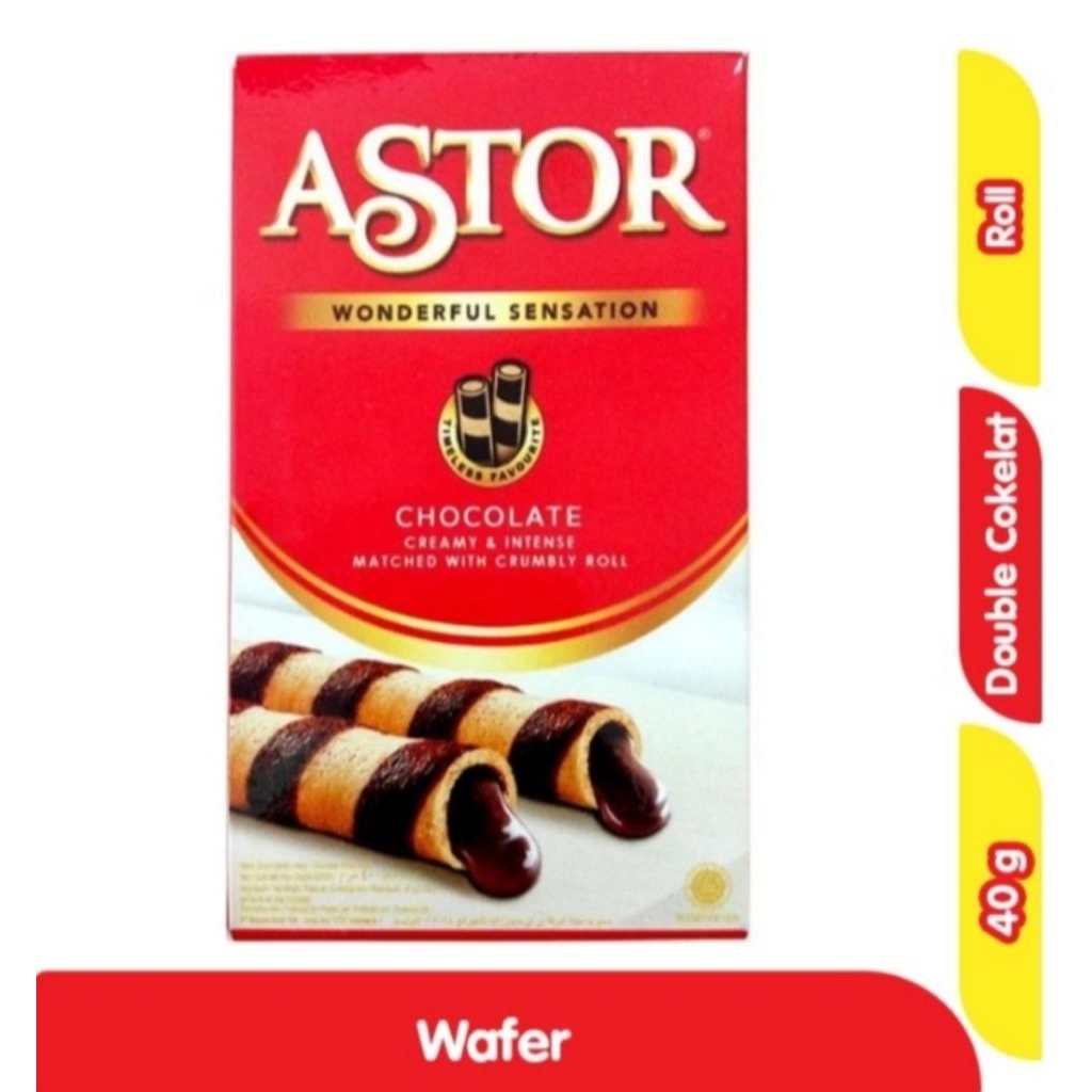 

Astor Wafers Stick Chocolate 40 Gr Mayora Astor Coklat Mayora 40 Gram Mayora Astor Chocolate 40g