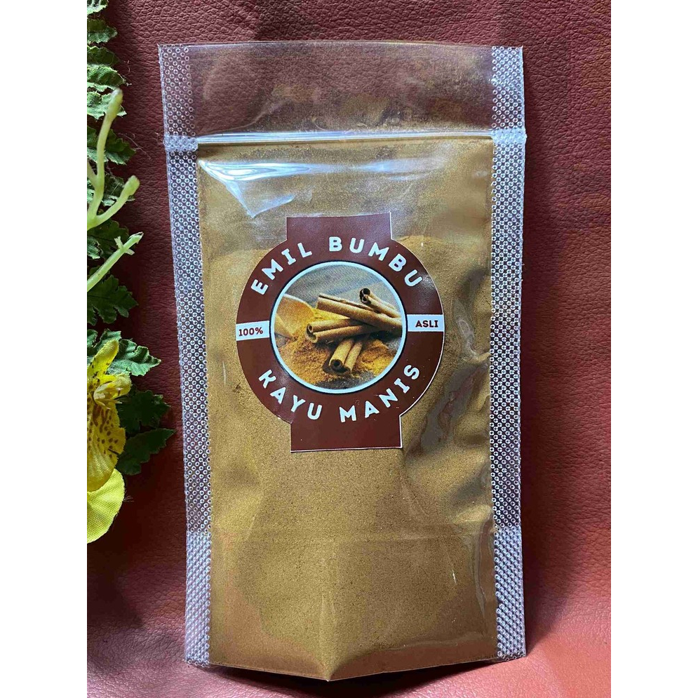 

Bumbu dapur serbuk kayu manis berat 50 gram 100% original