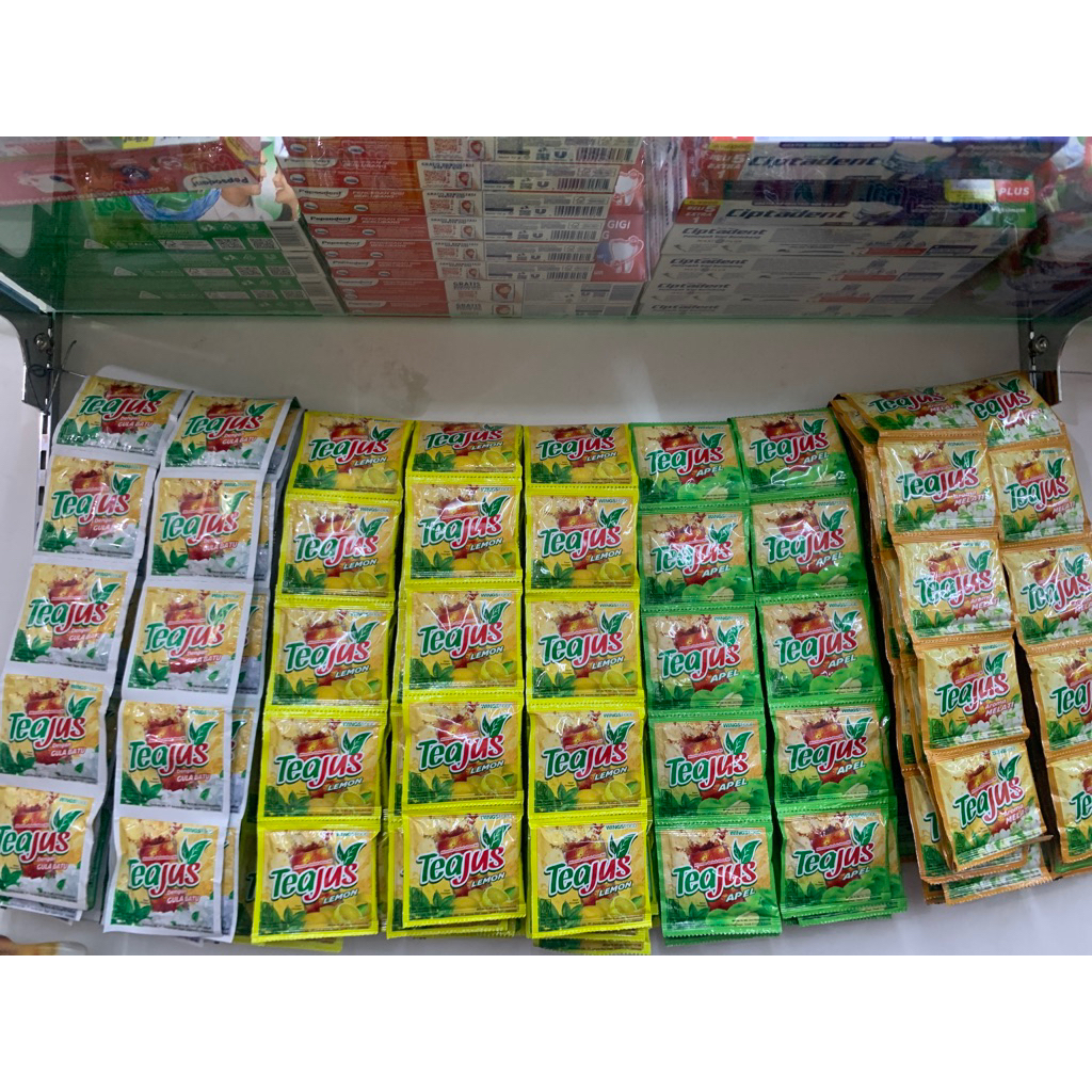 

Tea Jus-Minuman Kemasan-minuman bubuk instan-Teh siap saji-Sembako murah-Sembako Bandar lampung