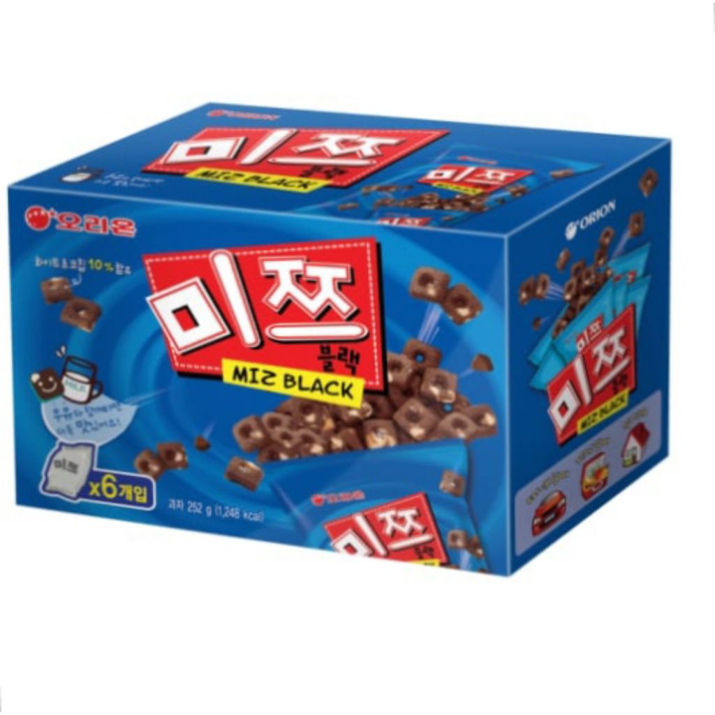 

(PO KOREA) ORION MITSU BLACK 6PCS - ORIGINAL KOREA