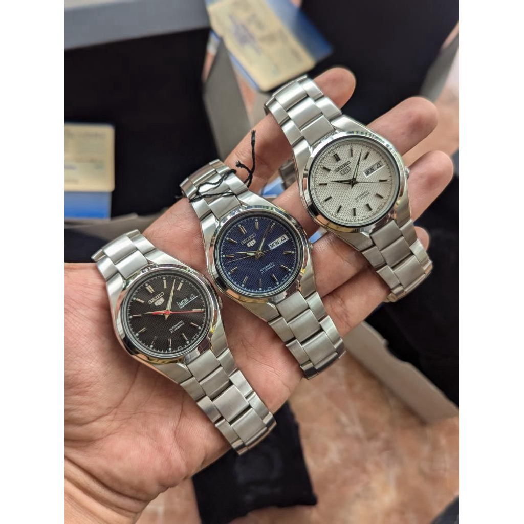 Pesanan seiko snk603k1 dial brown,putih,biru