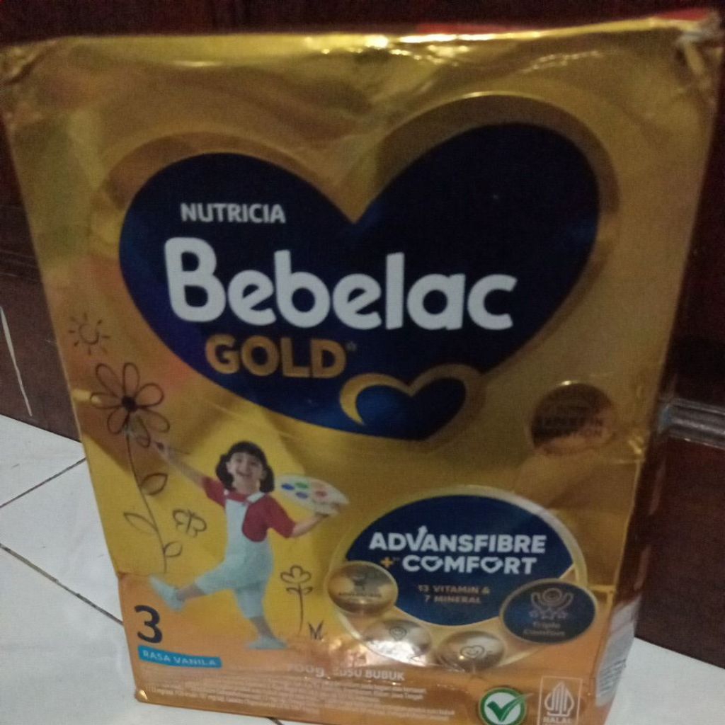 

Rijek Nutricia Bebelac Gold 3 vanila 700 Gr