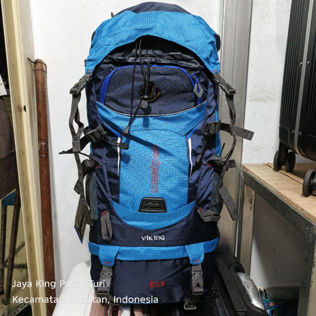 Ransel Kemping Westpak Tas Gunung Carrier 45L Bahan Tebal