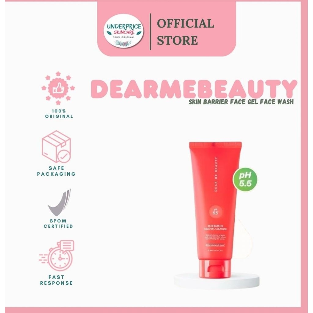 Dear Me Beauty Skin Barrier Face Gel Face Wash