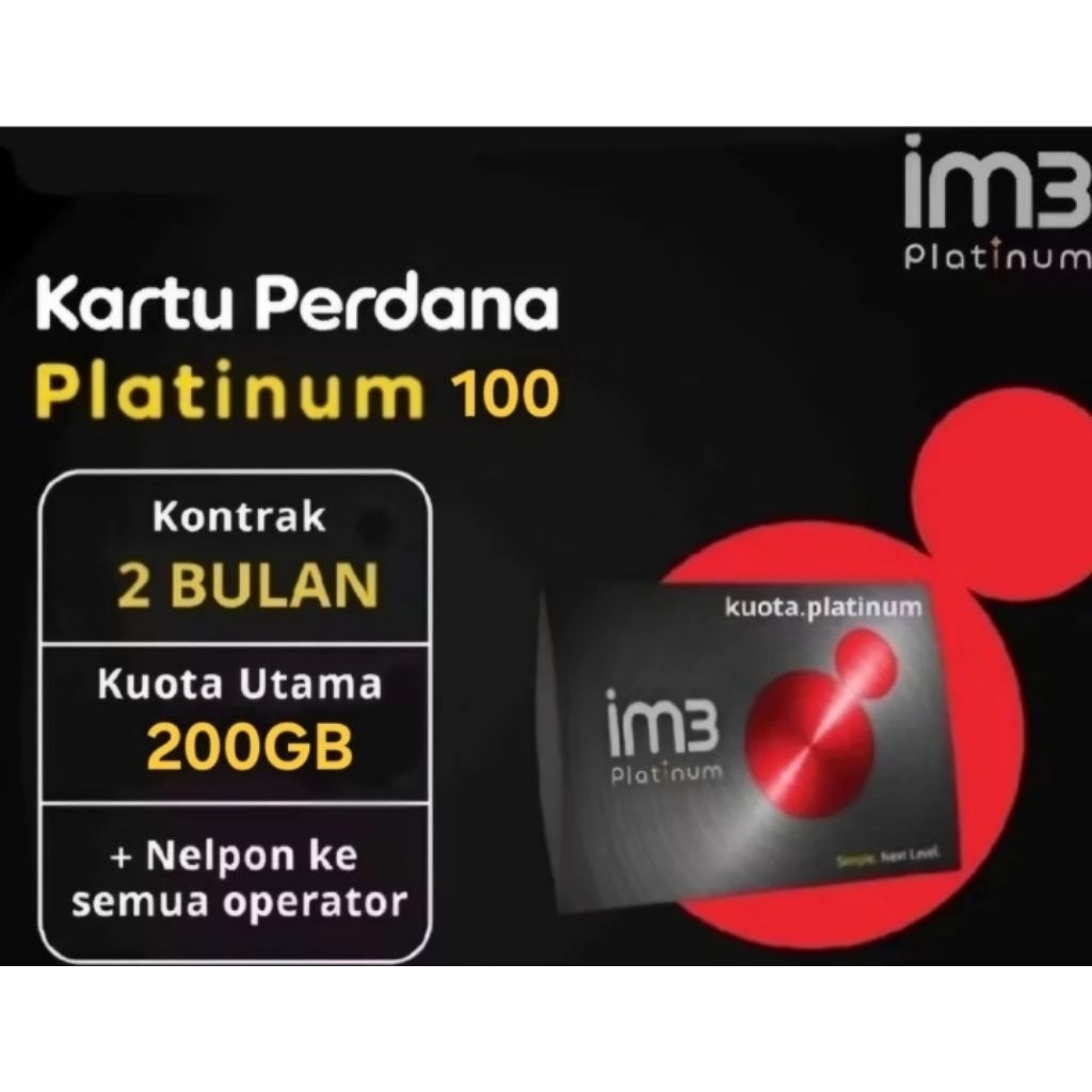 PERDANA INDOSAT KUOTA 200 GB FULL 24 JAM