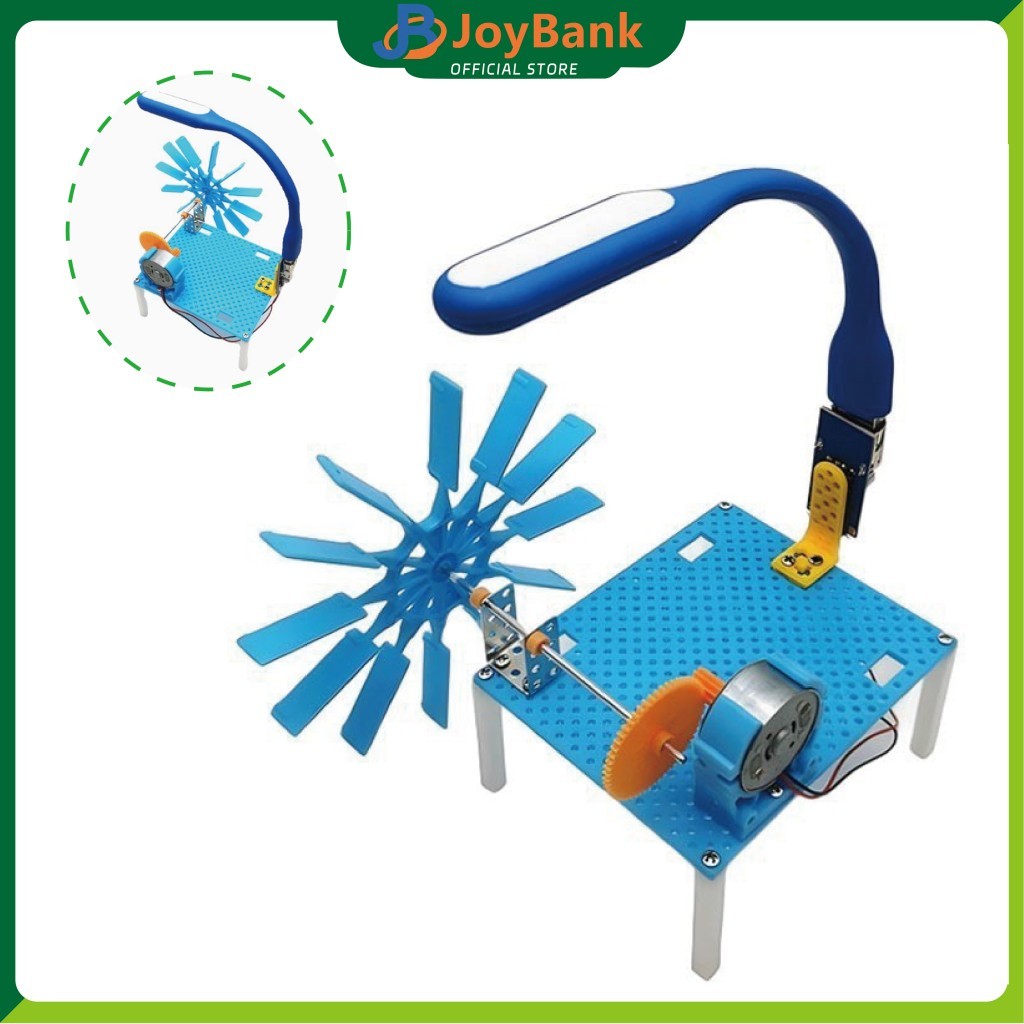 Set DIY Pembangkit Listrik Tenaga Air Mini Turbin Air Generator Mainan Edukasi Sains Percobaan Fisik