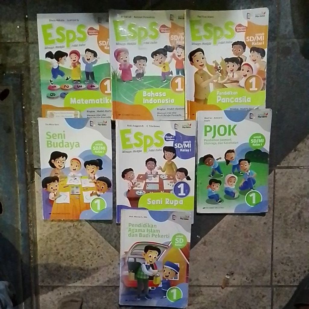 Esps Matematika Untuk SD/ MI Kelas 1 Esps Bahasa Indonesia Untuk SD/ MI Kelas 1 Pendidikan Pancasila