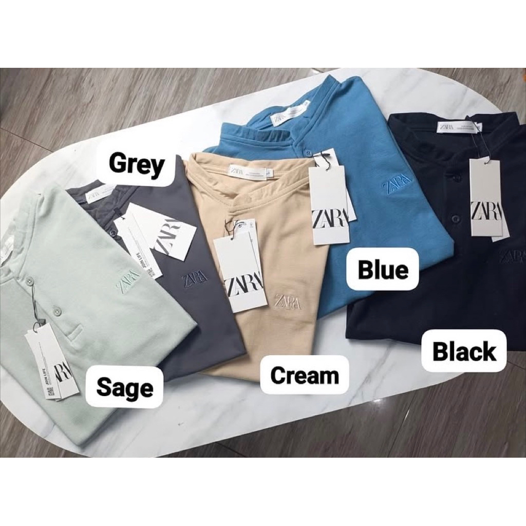 SHIRT POLO ZARA / KAOS PRIA / KAOS FORMAL ZARA CMT