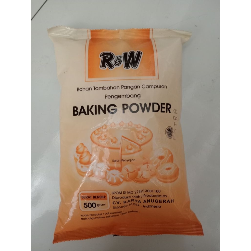 

Baking Powder Merk R&W EXTRA 500 gr