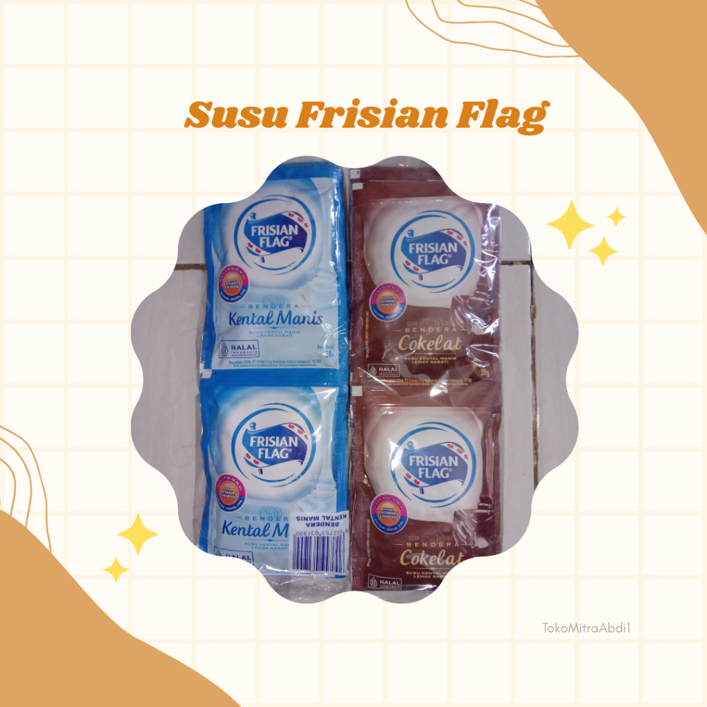 

Susu Kental Manis Frisian Flag 6 x 38 gram