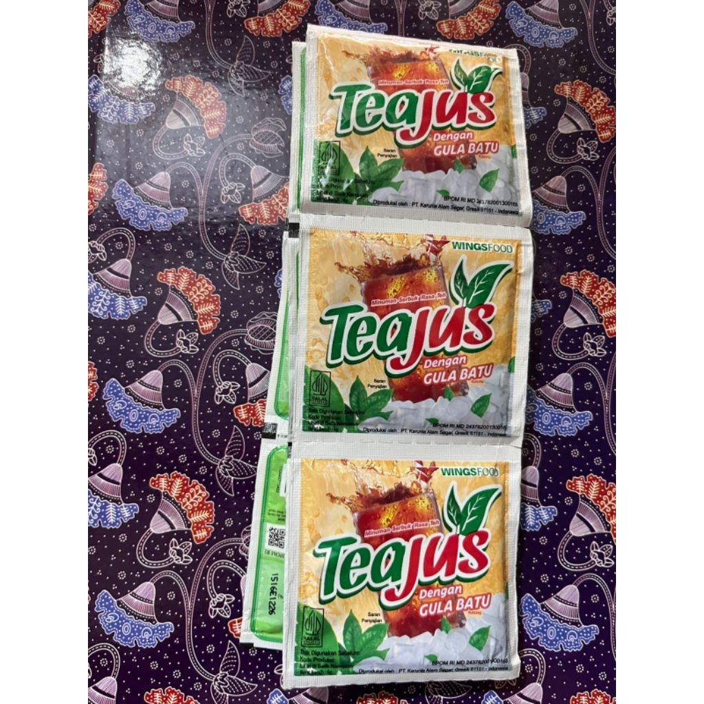 

Tea jus gulabatu 1 pak termurah