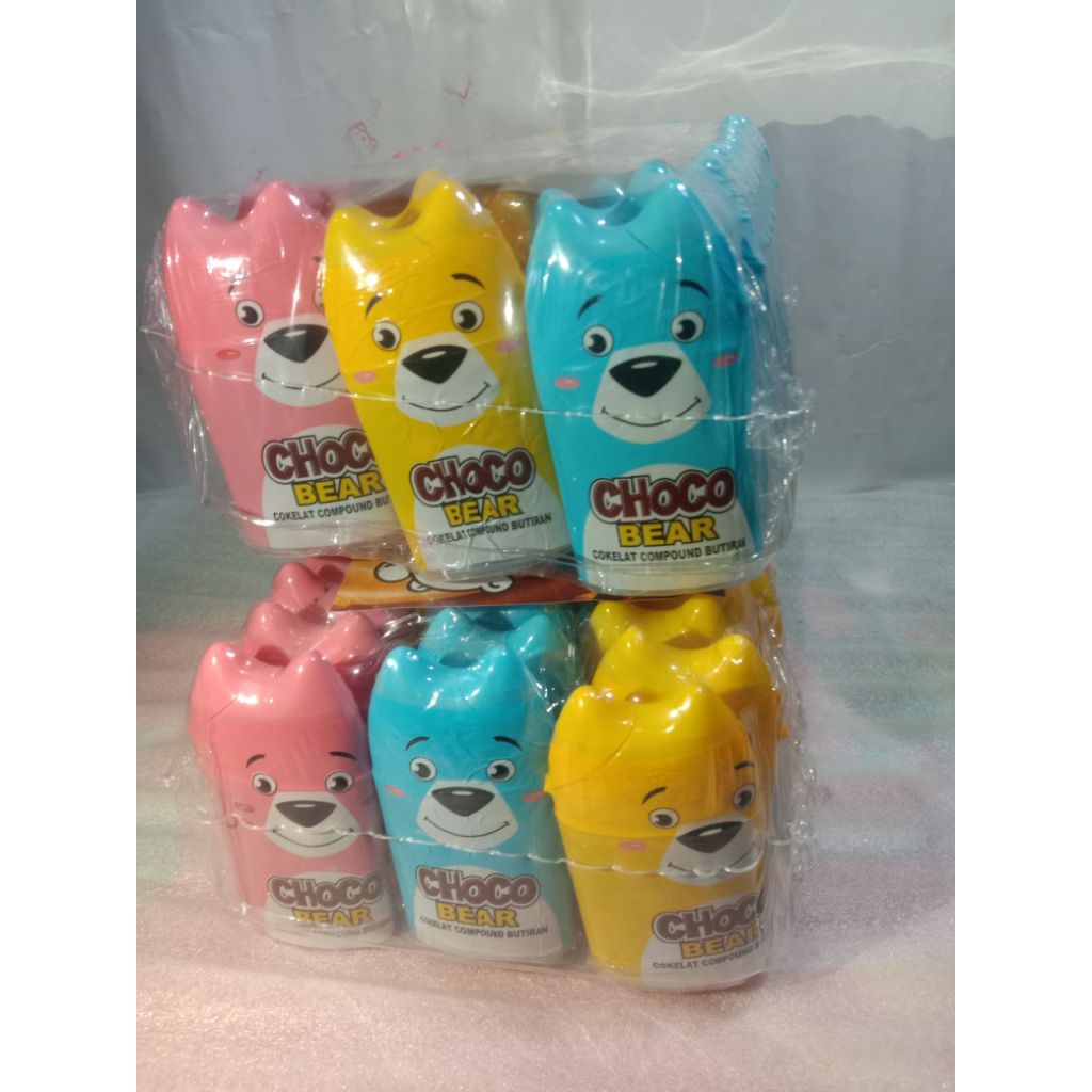 

Permen CHOCO BEAR Coklat Compound Butiran Isi 30 Pcs