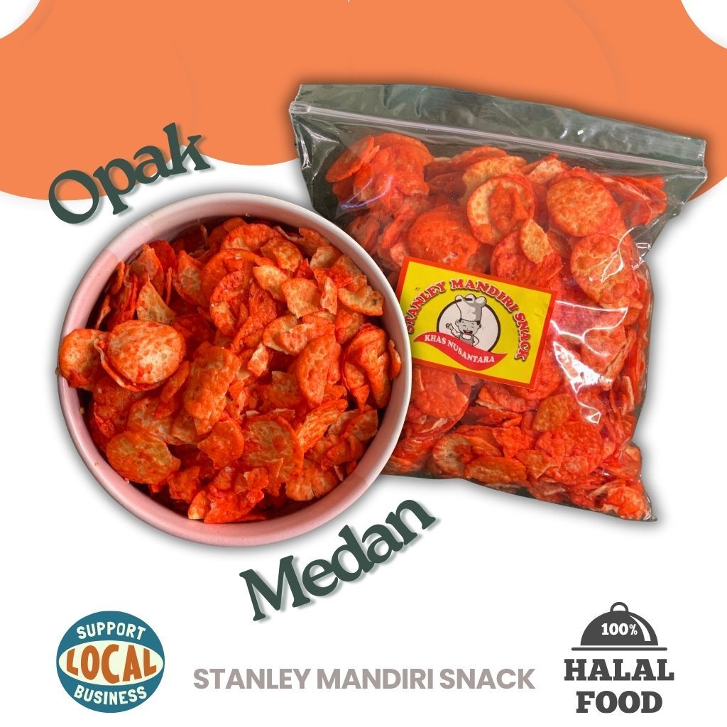 

OPAK MEDAN GURIH RENYAH 500GR / 1KG – CAMILAN KERING RASA GURIH COCOK UNTUK JUAL ULANG